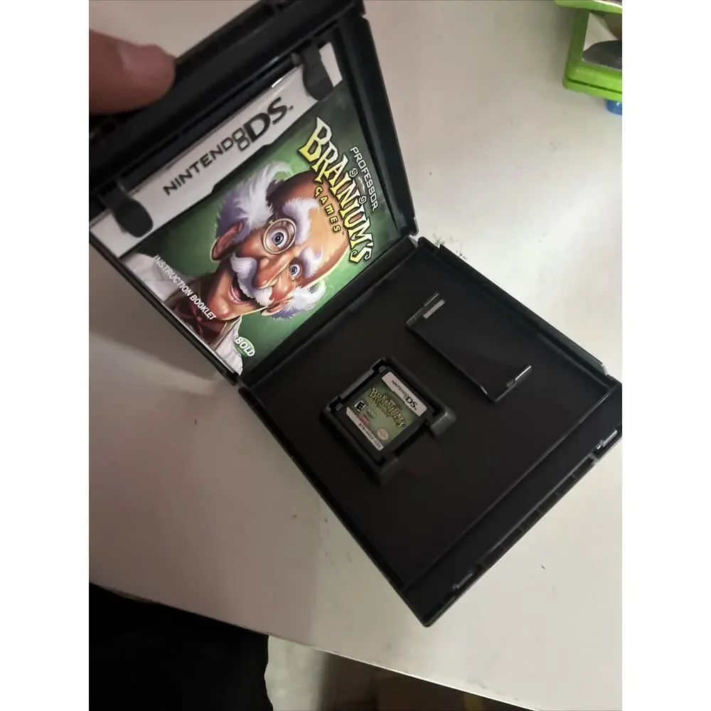Professor Brainium's Games (Nintendo DS 2008) Complete Tested
